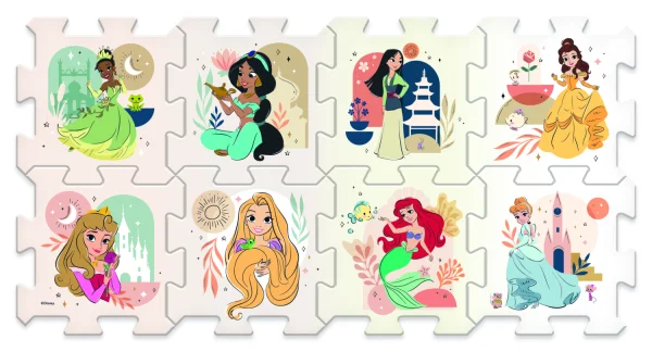  DISNEY PRINCESS Minkšta dėlionė