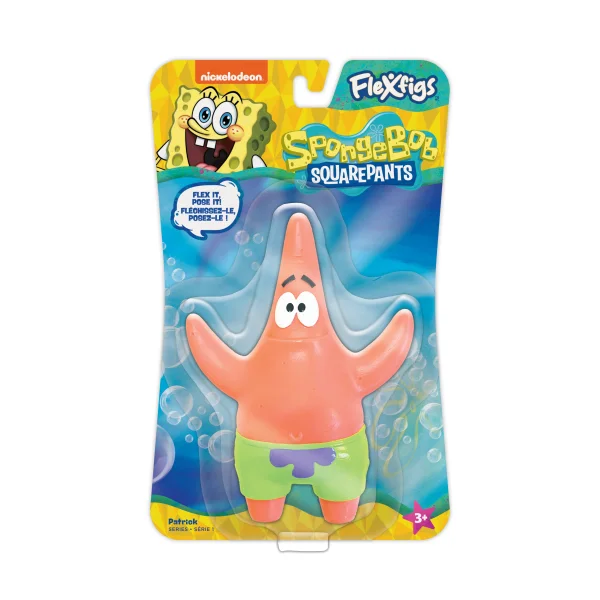  Veiksmo figūrėlė „Flexfigs Spongebob" thumbnail 3
