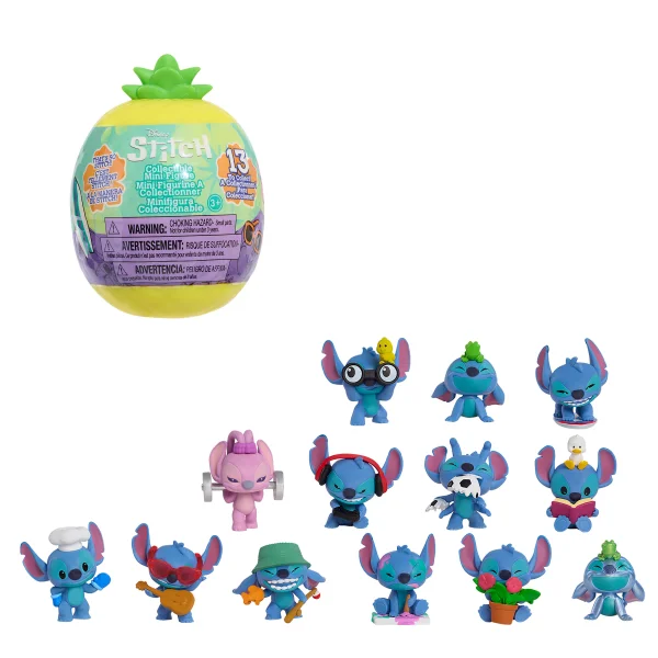 STITCH Kolekcinės figūrėlės, 5 cm