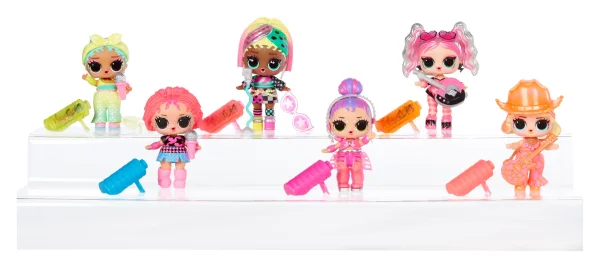 Surprise Neon Pop Stars lelė thumbnail 3