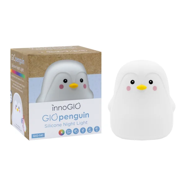 InnoGiO naktinė lempa pingvinas GIO-141 