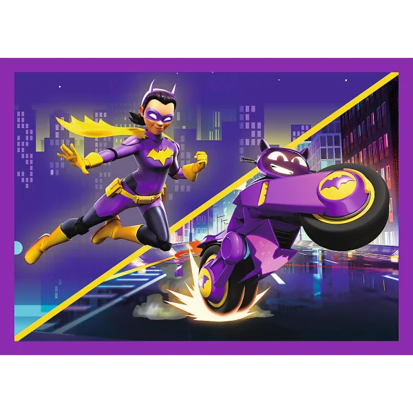  BATWHEELS 4 dėlionių rinkinys