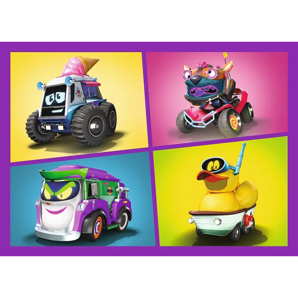  BATWHEELS 4 dėlionių rinkinys thumbnail 3
