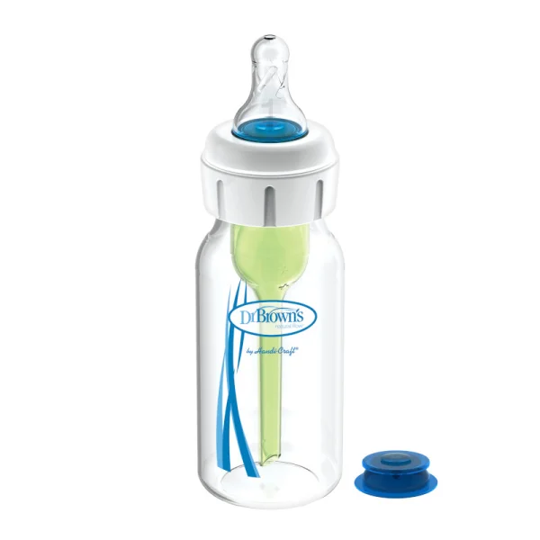  buteliukas siauru kakleliu su spec. paskirties vožtuvu, 120ml