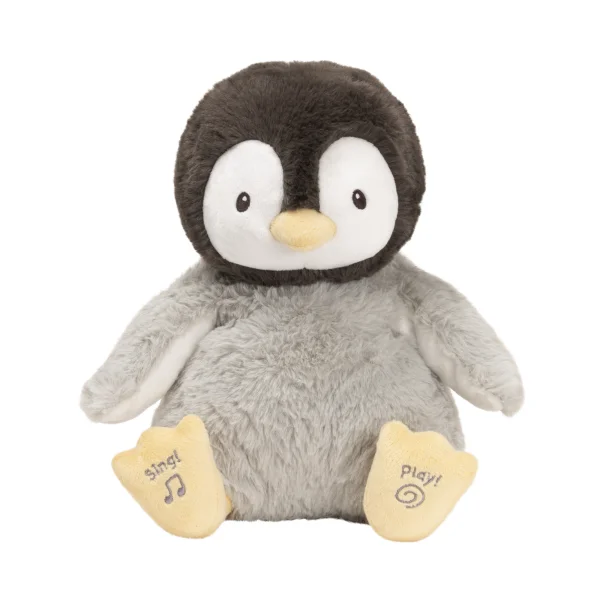 GUND Interaktyvus pliušinis pingvinas, 30 cm