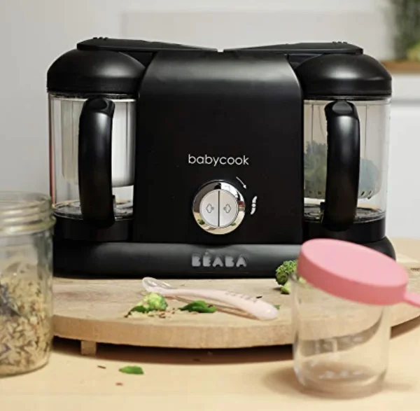 Babycook Plus DUO  kombainas (garintuvas-trintuvas) JUODAS thumbnail 3