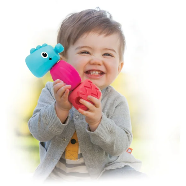 lavinamasis žaislas Sensory Plug & Play Textured Multi Blocks Set thumbnail 2