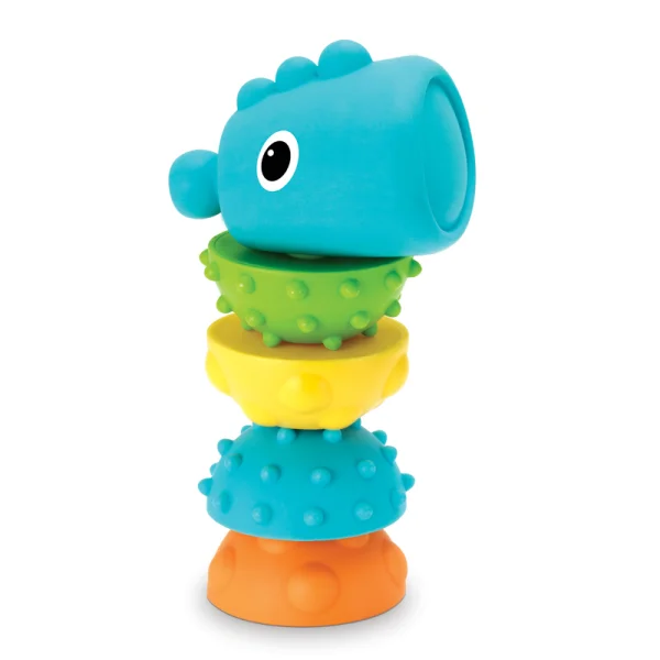 lavinamasis žaislas Sensory Plug & Play Textured Multi Blocks Set thumbnail 3