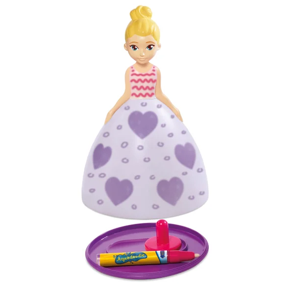 piešimo vandeniu figūrėlė su rašikliu ir štampuku  nuo 2 metų Dress Designer Aquadoodle