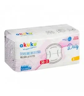  vienkartiniai įklotai į liemenėlę Daily, 60 vnt. A0160