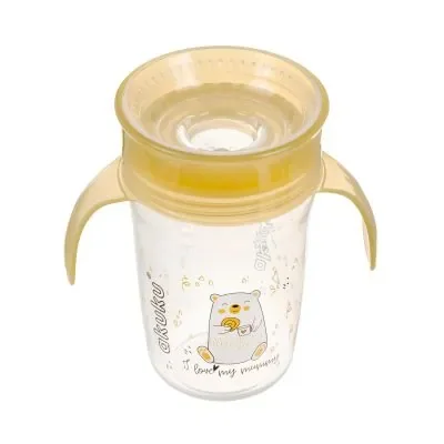  neišsiliejantis puodelis 360° 240 ml., A0670