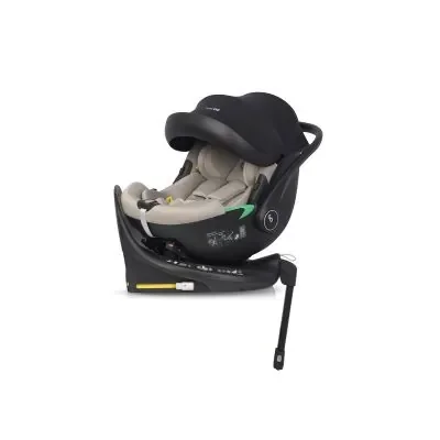 Pasisukanti autokėdutė su isofix baze  Buz Pro I-size 0-13, Taupe
