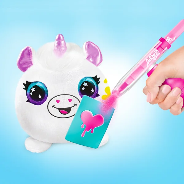  PLUSH Rinkinys su aerografu „Mini neoninis siurprizas“, 2.vnt thumbnail 5