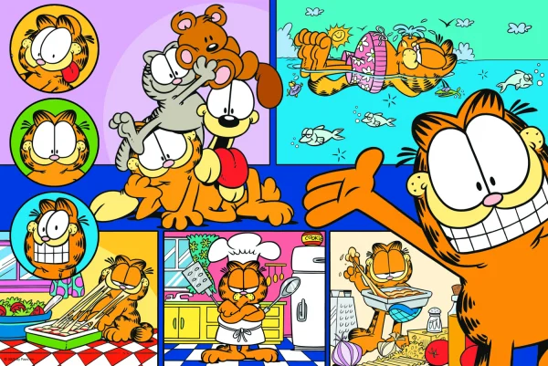  GARFIELD Dėlionė, 100 det.