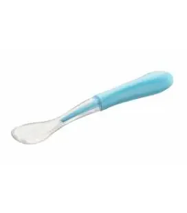  silikoninis šaukštelis nuo 4 mėn., A0432-BLUE