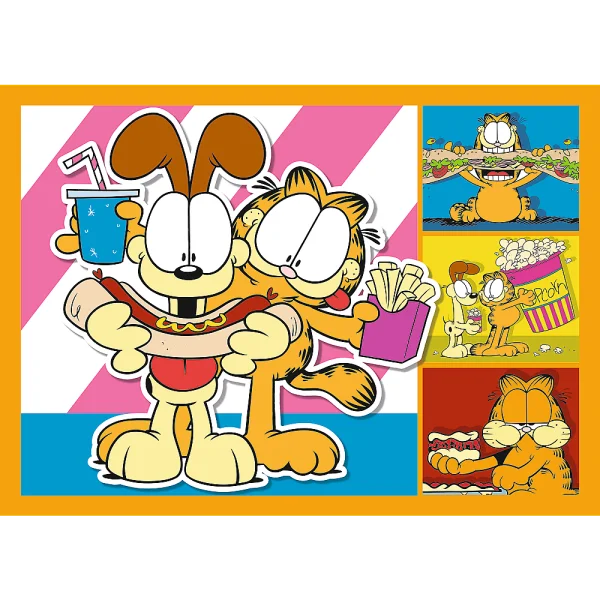  GARFIELD 4 dėlionių rinkinys thumbnail 3