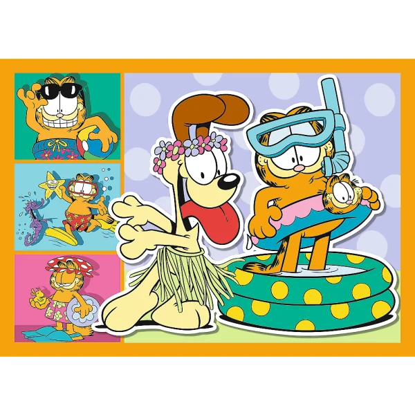  GARFIELD 4 dėlionių rinkinys thumbnail 4