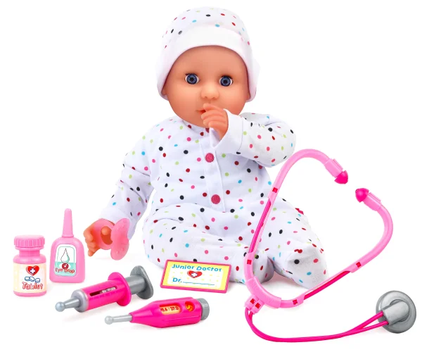  Lėlytės Dolly gydymo rinkinys, 46 cm