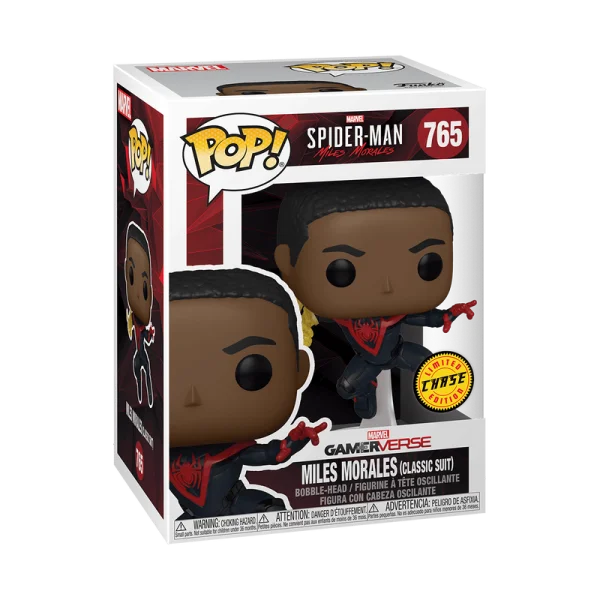 POP! Vinilinė figūrėlė: Marvel: Spider-Man: Miles Morales - Miles (w/ Chase) thumbnail 2