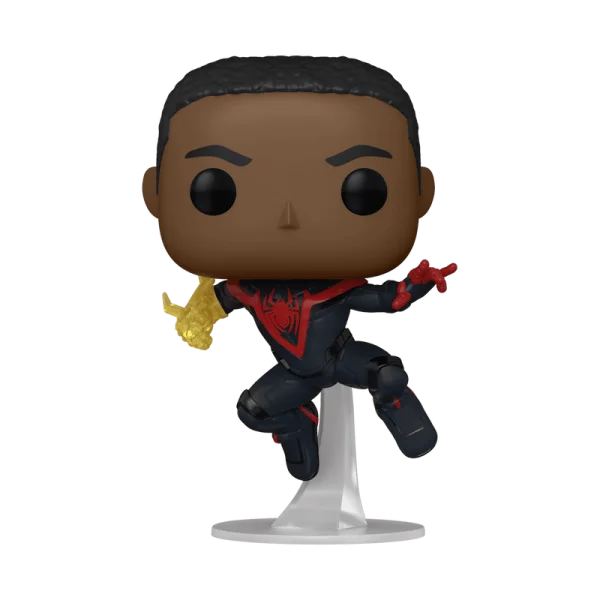 POP! Vinilinė figūrėlė: Marvel: Spider-Man: Miles Morales - Miles (w/ Chase) thumbnail 3