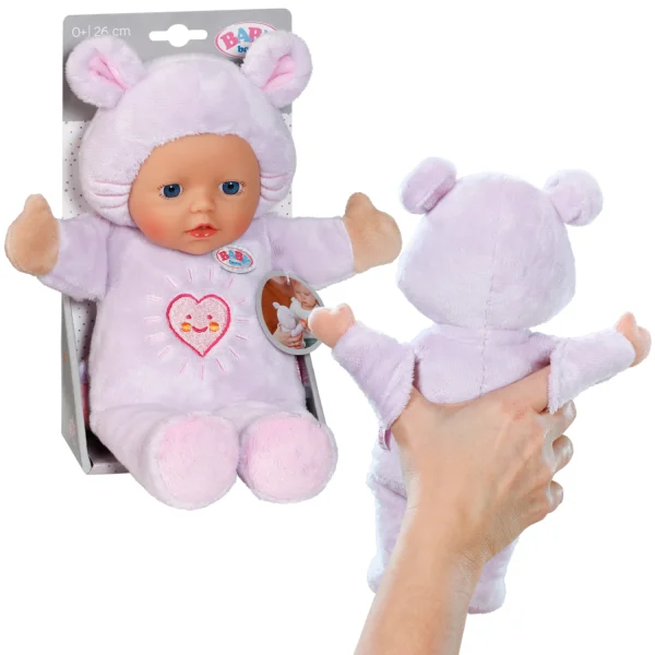  Kūdikių lėlytė FUNNY MOUSE, 26 cm