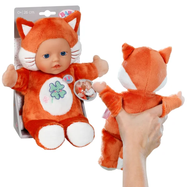  Kūdikių lėlytė FUNNY FOX, 26 cm