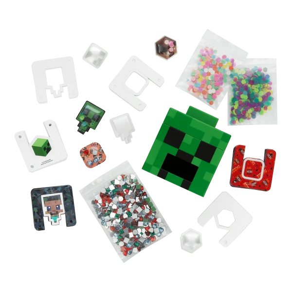 MINECRAFT DIY 3D lipdukų gaminimo rinkinys thumbnail 4