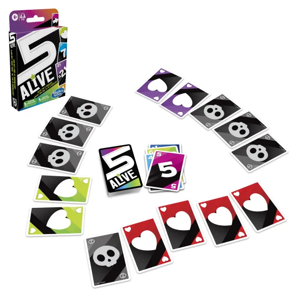 HAS Five Alive Card Game FIN/SWE