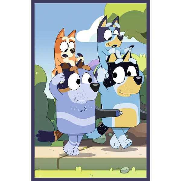  BLUEY Dėlionių rinkinys „Bluey šeima“, 3 x 50 det. thumbnail 3