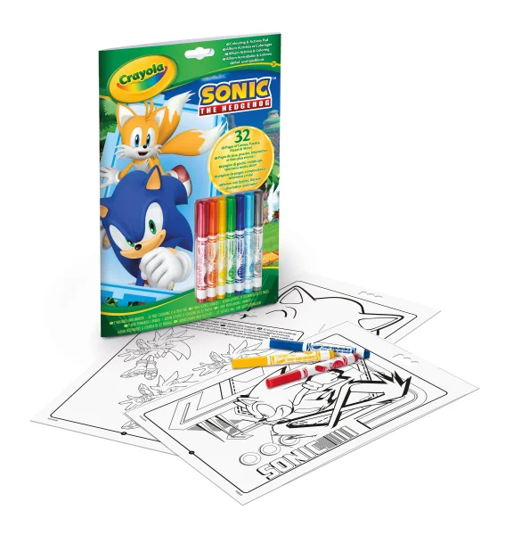  SONIC Spalvinimo ir veiklos albumas