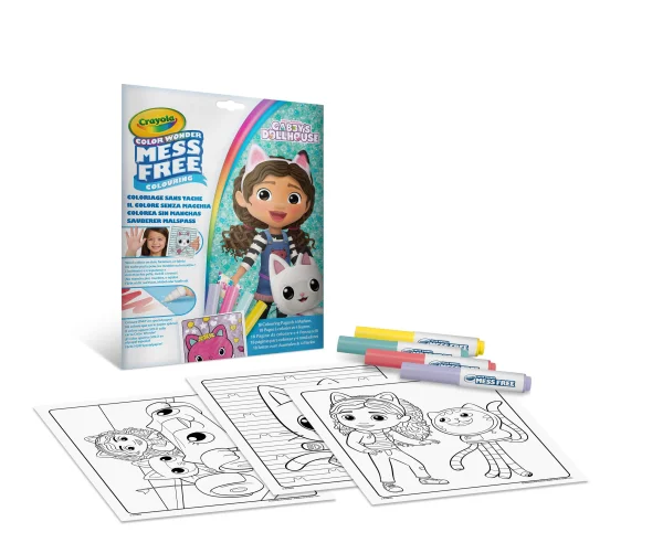  GABBY´S DOLLHOUSE Spalvinimo rinkinys „Color Wonder“