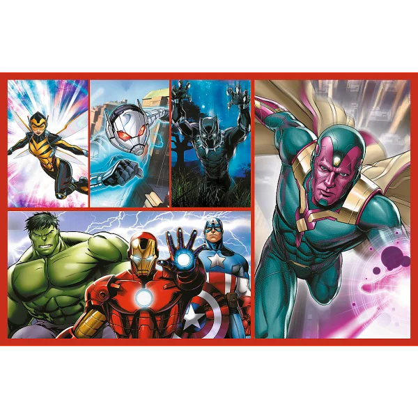  AVENGERS Dėlionių rinkinys, 2 x 70 det. thumbnail 2