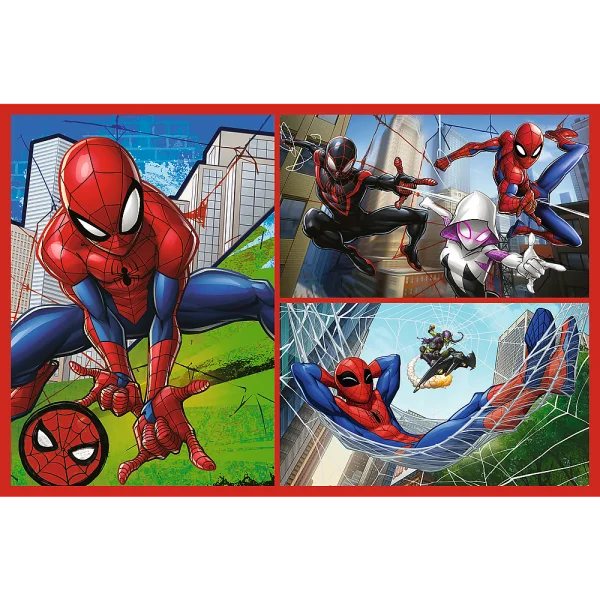  SPIDER-MAN Dėlionių rinkinys „Voro istorijos“, 2 x 70 det. thumbnail 2