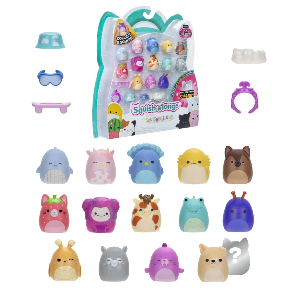  SQUISH-A-LONGS Herojai, 14 vnt., 2,5 cm thumbnail 29