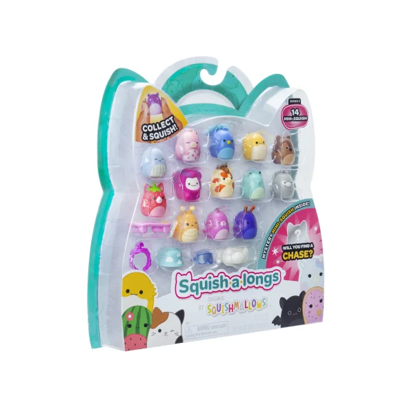  SQUISH-A-LONGS Herojai, 14 vnt., 2,5 cm thumbnail 17