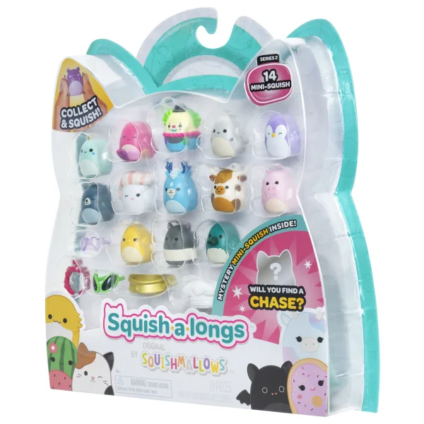  SQUISH-A-LONGS Herojai, 14 vnt., 2,5 cm thumbnail 53