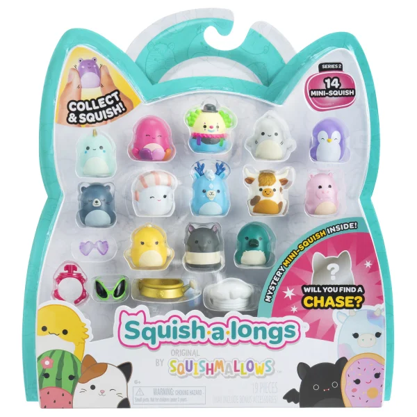  SQUISH-A-LONGS Herojai, 14 vnt., 2,5 cm thumbnail 50