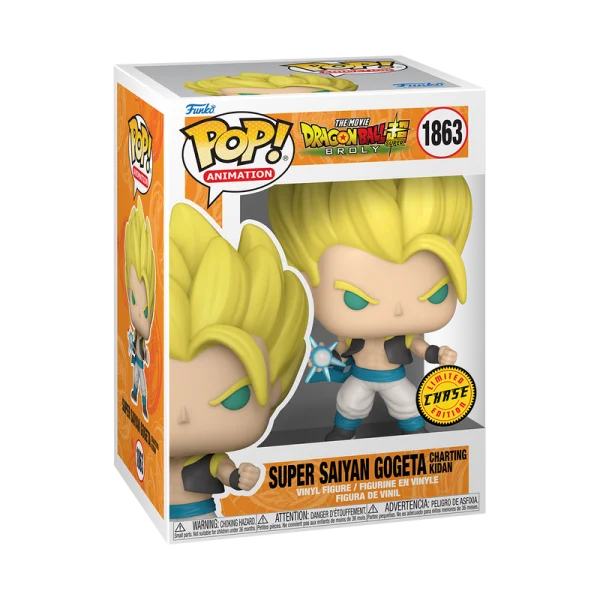  POP! Vinilinė figūrėlė: Dragon Ball Super: Broly - Gogeta (w/ Chase) thumbnail 2