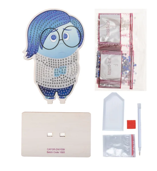 DISNEY Kristalų figūrėlė „Sadness“