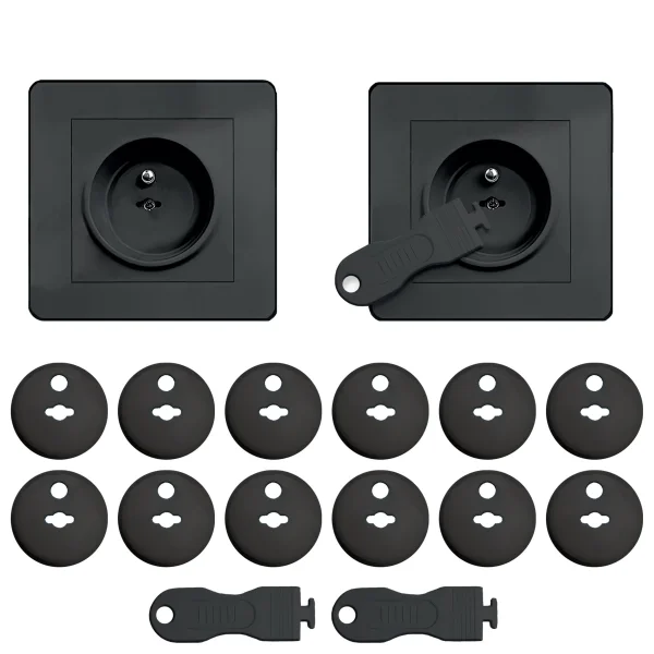 SIPO apsaugos rozetėms 12 vnt SBS-C10B thumbnail 2