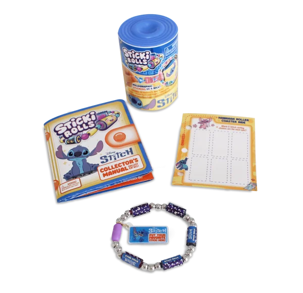  STITCH Apyrankė su lipdukais