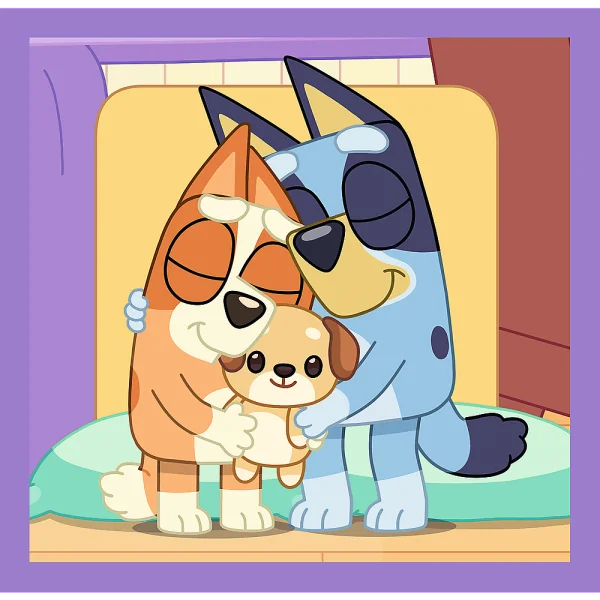  BLUEY 3 dėlionių rinkinys thumbnail 3