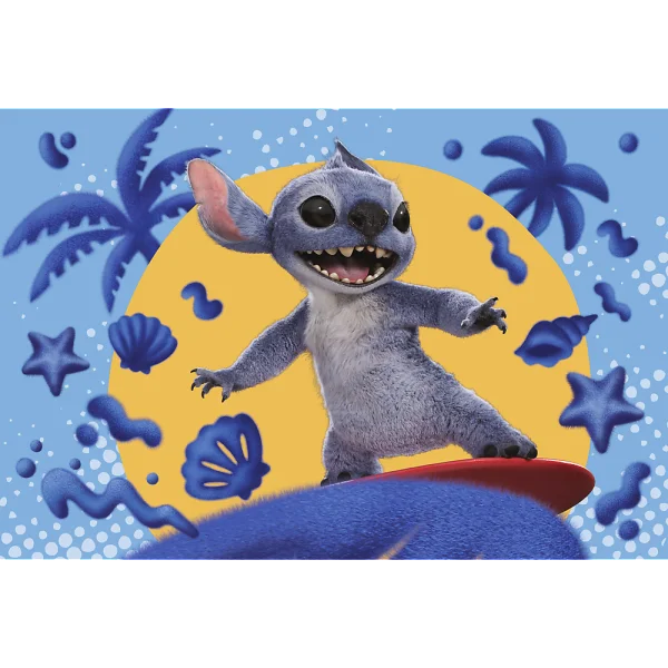  DISNEY STITCH Dėlionė „Diena su Stiču“, 60 det.