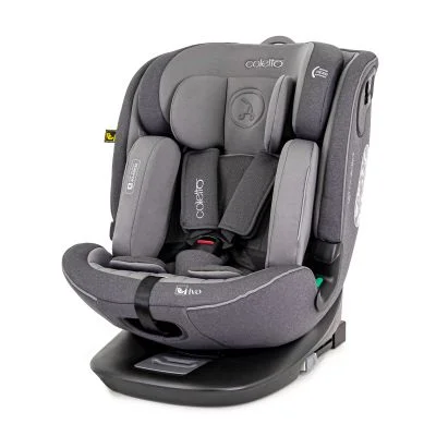 Autokėdutė  Ivo I-size 0-36 kg. 360., Dark grey