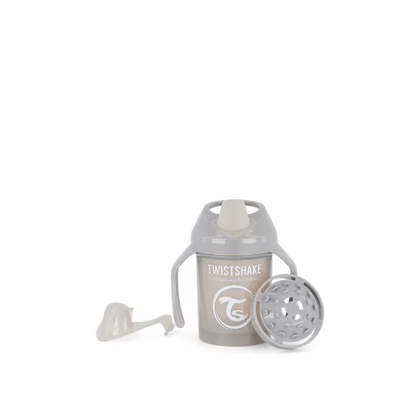 neišsiliejanti gertuvė - puodelis nuo 4mėn., 230 ml, pilkas 78272