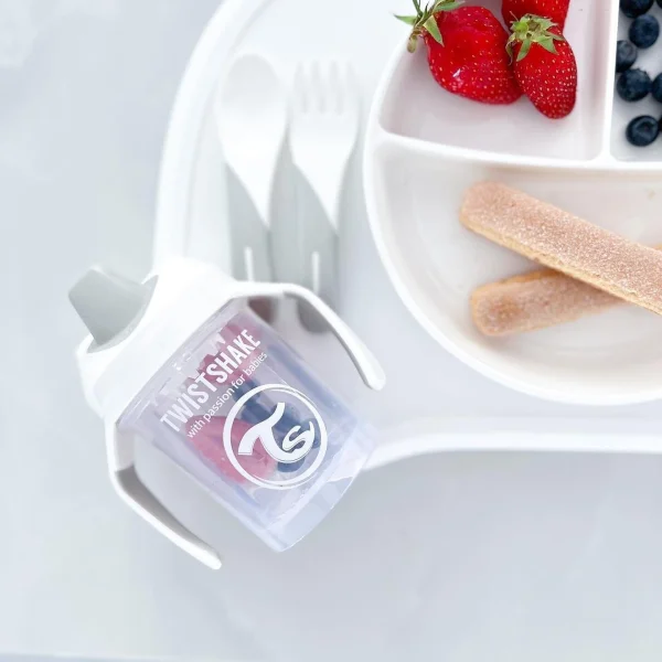 Twistshake puodelis mini baltas nuo 4mėn 230 ml 78053  thumbnail 4