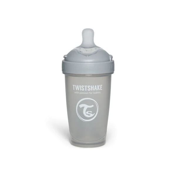 buteliukas antikolikinis Pro Double 260ml pilkas 79026
