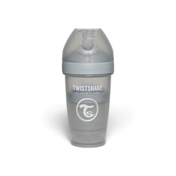 buteliukas antikolikinis Pro Double 260ml pilkas 79026 thumbnail 3