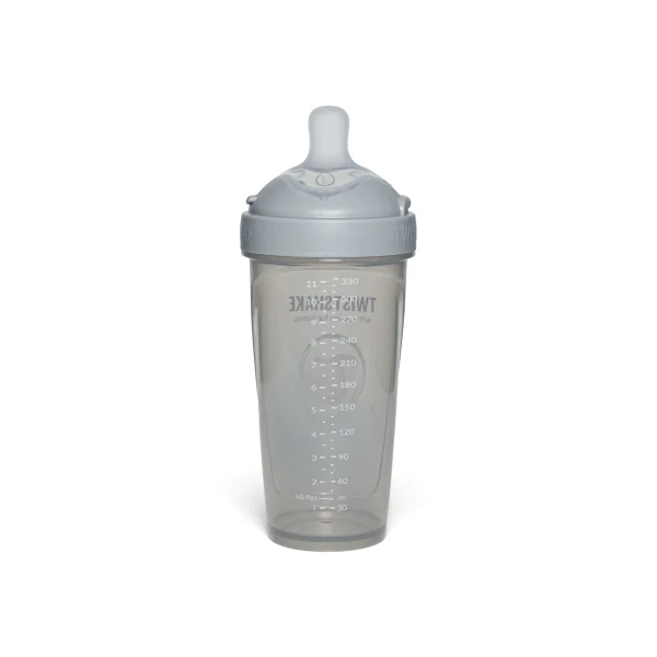 buteliukas antikolikinis Pro Double 330ml pilkas 79042 thumbnail 2