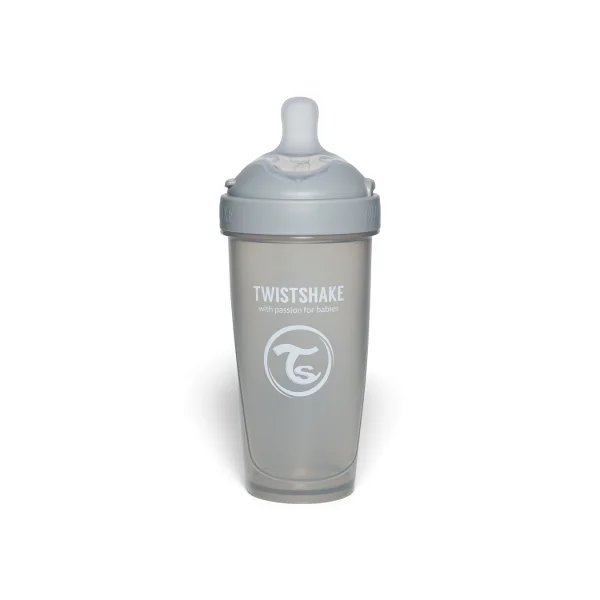 buteliukas antikolikinis Pro Double 330ml pilkas 79042